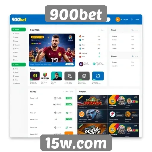 Interface do usuário da 900bet é intuitiva